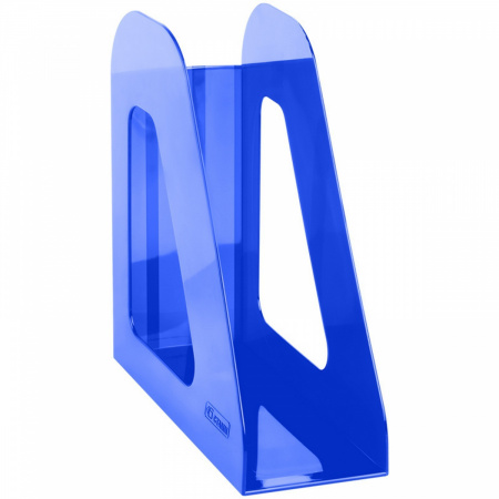 Лоток вертикальный СТАММ "Фаворит", тонированный синий, ЛТВ-30556
