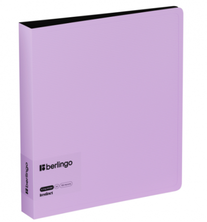 Папка на 4 кольцах ,"Berlingo.Instinct", А5 , 35 мм , 700 мкм , цвет лаванда, RB4_A5507