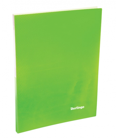 Папка с зажимом "Berlingo. Neon" 17 мм , 700 мкм , неоновая зеленая, АСр_01802