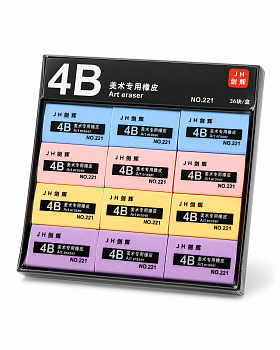 Ластик 4B, 36 шт/уп., 221
